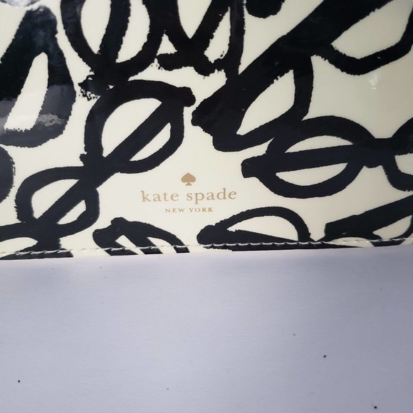 Kate Spade Literary Glasses Pencil Cosmetic Bag Case Small Zip Around Pouch - Picture 2 of 8